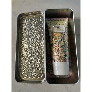 Cath Kidston London MANDARIN & PEONY HAND CREAM 3.4 Oz New In Floral Tin